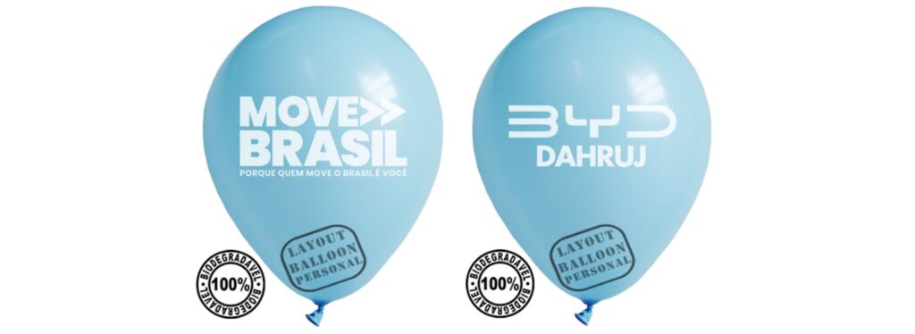Balões personalizados Saão Paulo